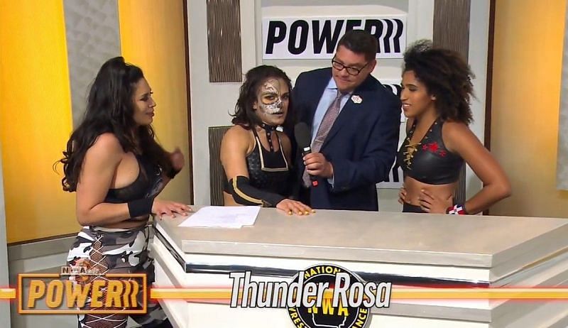 Melina is a big part of the Women's roster